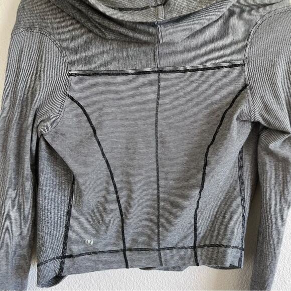 Lululemon Iconic Wrap Wee Stripe White Black - Picture 6 of 12